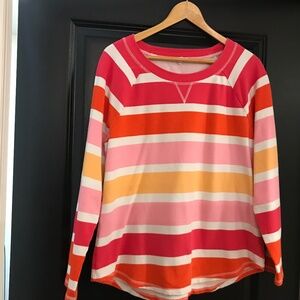 Talbots, Large, multi-color lightweight sweatshirt